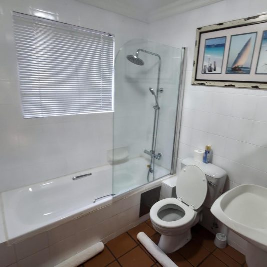 Zanzibar Bathroom bath and shower combo